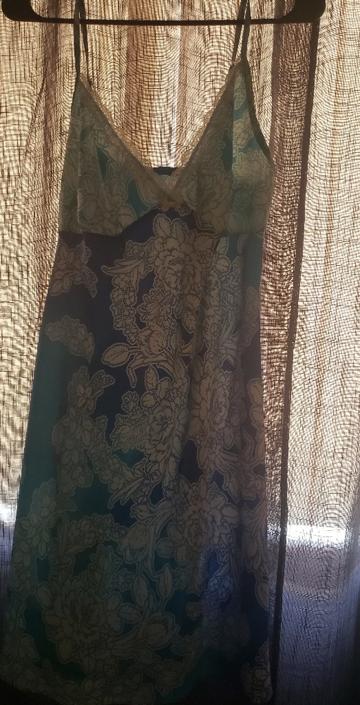 Silk teddy and robe